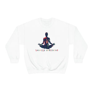 yoga sweatshirt  Sweatshirts  spiritual sweatshirt  meditation sweatshirt  heavily meditated  comfy cozy sweatshirts